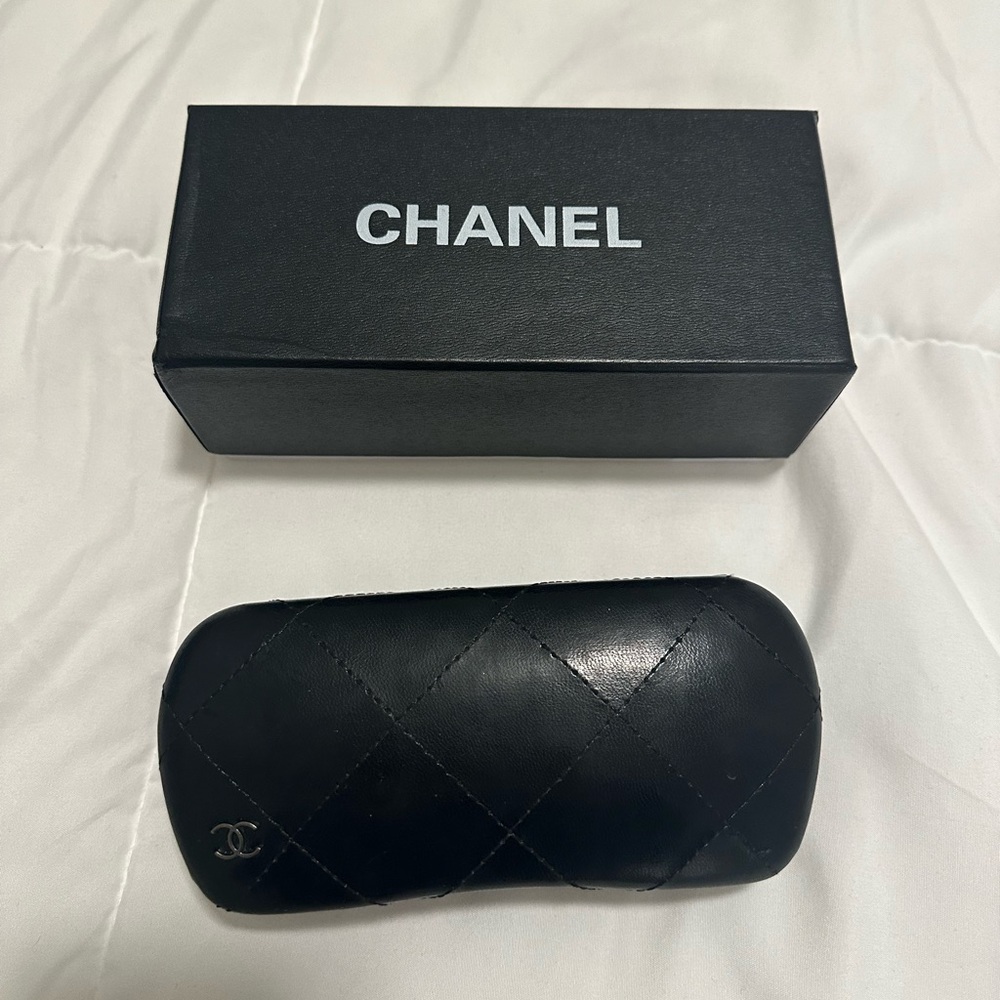 Chanel sunglasses case and box